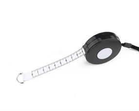 img 4 attached to Efficient Measurements on-the-go: 📏 Wintape Black Retractable Tape Measure