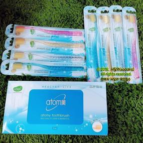 img 3 attached to 🦷 Enhance Your Dental Hygiene with Atomy Toothbrush: Pack of 8 High-Quality Toothbrushes