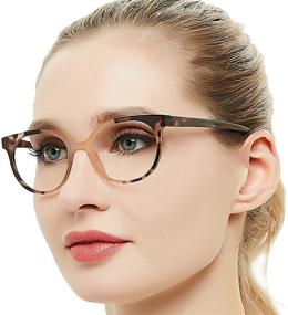 img 3 attached to 👓 OCCI CHIARI Women's Reading Glasses - 2 Pack Round Readers (1.00 to 6.00 Strength) - Stylish and Functional Eyewear for Women