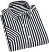 erztiay casual business vertical striped logo