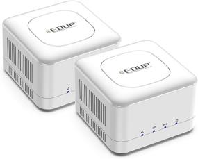 img 4 attached to 🔒 EDUP Dual Band AC1200M Mesh WiFi Система: Ключевое решение для покрытия всего домашнего офиса площадью до 6300 кв. футов, поддержка 70 устройств - Гигабитный Ethernet, высокая производительность, набор из 2-х штук, белый цвет (EP-AC2937)