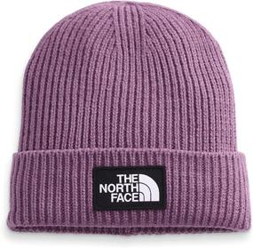 img 1 attached to 🧢 The North Face Logo Box Cuffed Men's Beanie Shorts