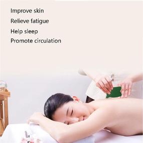 img 2 attached to Ultimate Pain Relief: 4-Piece Natural Jade Gua Sha Massage Tool Set for Face, Back, and Neck