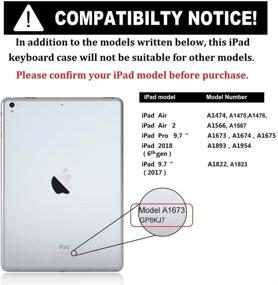 img 3 attached to Keyboard Case IPad 9 7 2018
