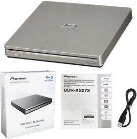 img 4 attached to 📀 Pioneer BDR-XS07S: Portable 6X Blu-ray Burner with USB Cable - Burn CD DVD BD DL BDXL Discs, Externally