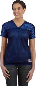 img 1 attached to 👚 Junior Fit Replica Football Tee for Girls by Augusta Sportswear