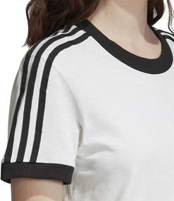 img 1 attached to 👕 adidas Women's 3 Striped Originals T-Shirt