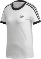 👕 adidas women's 3 striped originals t-shirt логотип