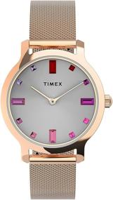 img 4 attached to Timex Dress Watch Model TW2U87000VQ