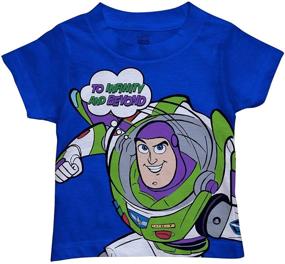 img 1 attached to Official Disney Buzz Lightyear Little Boys T Shirt - Perfect for Young Space Rangers!