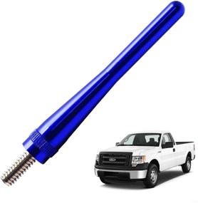 img 4 attached to 🔵 JAPower Ford F-150 2009-2019 Replacement Antenna - 3.2 inches, Blue