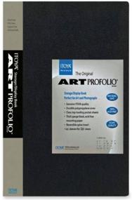 img 1 attached to 📷 Itoya IA-12-4 Art Profolio 4x6in. Photo Album with 24 Sheets - Organizes up to 48 Pictures in Black Bundle