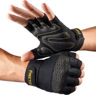 🧤 freetoo men's workout gloves 2021 latest version, [full palm protection] [highly breathable] weightlifting gloves with cushion pads and silicone grip, durable training gloves for exercise fitness логотип