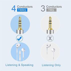 img 2 attached to 🔌 15Ft Male to Female Audio Cable, Tan QY 3.5mm 4 Pole Audio Adapter for Phone Headphone Conversion, Tablet/PC/ PS4 Compatibility - Silver