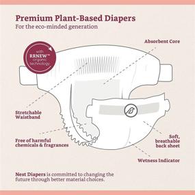 img 2 attached to Nest Baby Diapers Size Sustainable Diapering
