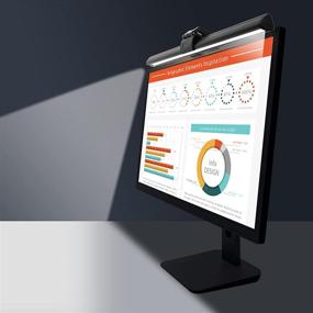 img 4 attached to Enhance Your Computer Viewing Experience with the Computer Monitor Light 🖥️ Bar: Adjustable Brightness and Color Temperature, Eye-Protecting LED Lamp for Home Office