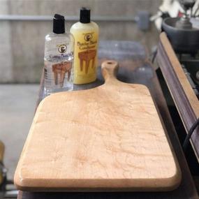 img 1 attached to 🪓 Howard Butcher Block Conditioner and Cutting Board Oil 12 oz - Food Grade Conditioner and Oil. Ideal for Heavy Use Cutting Boards and Utensils. Rehydrate Your Cutting Blocks easily!