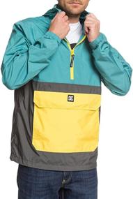 img 3 attached to DC Mens SEDGEFIELD Packable Jacket Men's Clothing