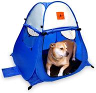 🐕 mydeal products large outdoor pop up dog tent: ultimate shade and weather protection for dogs - perfect for yard, beach and outdoors! логотип