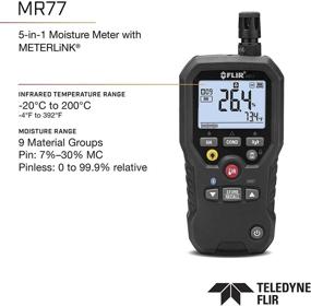 img 3 attached to 🔍 Optimized FLIR MR77 Moisture Meter with Pinless Technology