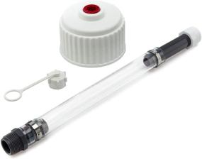 img 4 attached to 🔍 Optimized Search: VP Racing Fuels Filler Hose Kit with White Hose Cap and Replacement Vent Cap in White