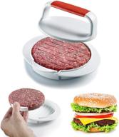 lblwjd burger press hamburger press patty maker mold for perfect hamburger patties, regular beef burger, non-stick kitchen barbecue tool grilling accessories (white) logo