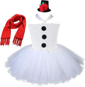 img 4 attached to Enchanting Tutu Dreams 👑 Christmas Princess Headwear: A Festive Delight