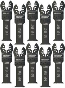 img 4 attached to 🔪 Imperial Blades IBOA133-10 One Fit 1-1/4" Extended Plunge Thick Wood Blade, 10PC: A Versatile Multi-Use Woodworking Tool