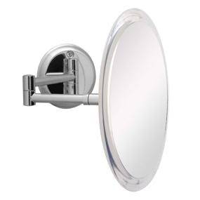 img 2 attached to 🔍 Z9W5 Single Sided Non-Lighted Wall Mount Mirror with 5X Magnification