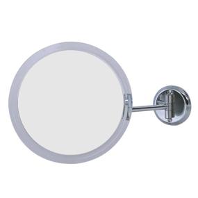 img 4 attached to 🔍 Z9W5 Single Sided Non-Lighted Wall Mount Mirror with 5X Magnification