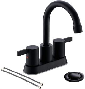 img 4 attached to 🚰 Lead-Free Handle Centerset Bathroom Faucet BF015 1 MB