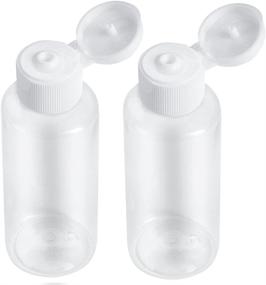 img 3 attached to Bekith Plastic Travel Bottles Set: Convenient Containers for On-the-Go