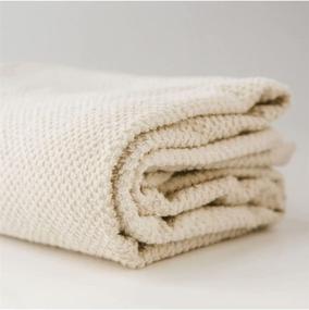 img 1 attached to Anact Organic Quality Textured Absorbent Bath for Towels