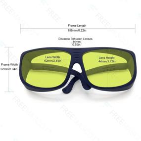 img 2 attached to 🔧 Enhanced Safety and High Torque Protection: Professional 190Nm to 450Nm Violet Safety Glasses