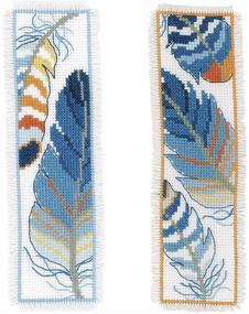 img 4 attached to Bookmarks Embroidery Needlepoint Cross Stitch Bookmark