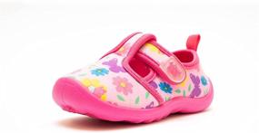 img 3 attached to 👧 AQUAKIX Tstrap Toddler Water Sports Shoes for Girls - Athletic Footwear