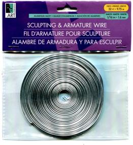 img 1 attached to 🔗 SEO Enhanced: Art Alternatives Armature Wire 1/16 Inch X 32 Feet Coil
