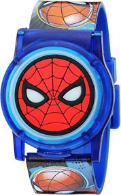 img 3 attached to 🕘 Boys' Quartz Marvel Watch with Plastic Strap