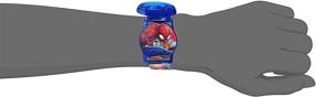 img 2 attached to 🕘 Boys' Quartz Marvel Watch with Plastic Strap