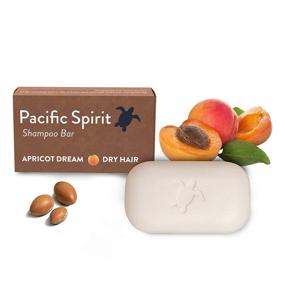 img 4 attached to 🥥 Argan Oil and Apricot Shampoo Bar for Dry Hair - Tropical Scent, Zero Waste, Vegan - 3.53 Oz - Pacific Spirit