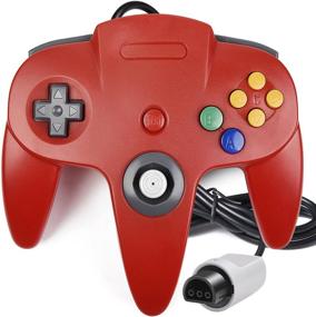 img 2 attached to 🎮 Innovative 2-Pack N64 Controller: Enhanced Wired Gamepad Joystick for Ultra 64 Video Game Console
