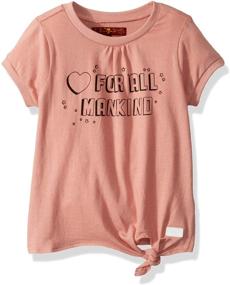 img 1 attached to All Mankind T Shirt Available Sidetie Girls' Clothing in Tops, Tees & Blouses