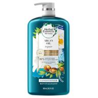 revitalize and repair your hair with herbal essences repair conditioner, argan oil of morocco (29.2 fl. oz.) logo