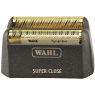 wahl professional 5 star finale shaver replacement gold foil: super close, bump-free shaving for barbers and stylists (model - 7043-100) logo