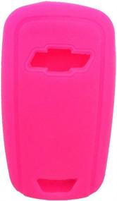 img 3 attached to New Hot Pink 4 Buttons Key Cover For Flip Folding Key Case Cover Silicone Cover For 2010 2011 2012 2013 2014 Camaro