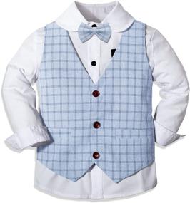 img 2 attached to Gentleman Clothing for Infant Boys: Birthday Outfit & Stylish Attire