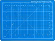 🔵 dahle vantage 10690 self-healing cutting mat, 9x12 inches, 1/2 inch grid, 5 layers maximizing healing ability, ideal for craft projects & sewing, blue logo