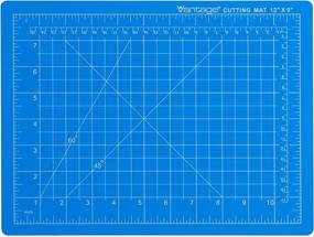 img 4 attached to 🔵 Dahle Vantage 10690 Self-Healing Cutting Mat, 9x12 inches, 1/2 inch Grid, 5 Layers Maximizing Healing Ability, Ideal for Craft Projects & Sewing, Blue