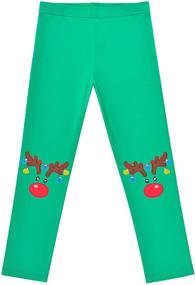 img 1 attached to 🌞 Sunny Fashion Leggings: Stylish and Stretchy Toddler Girls' Clothing and Leggings