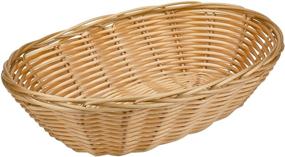 img 3 attached to Yesland 16 Pack Plastic Oval Basket: The Perfect Solution for Food Storage, Fruit Display & Organization